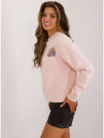 Blúzka D10600T02568D svetlo ružová