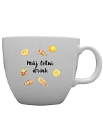 Personalizovaný keramický hrnček MEGA XXL s objemom 1 000 ml s letným motívom Personalizovaný keramický hrnček MEGA XXL s objemom 1 000 ml s letným motívom