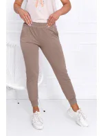 Dámske teplákové nohavice OFF PINK Dámske teplákové nohavice OFF PINK