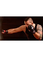 Rukavice na MMA sparring L/XL – Phantom Red – séria Valor | DBX Bushido