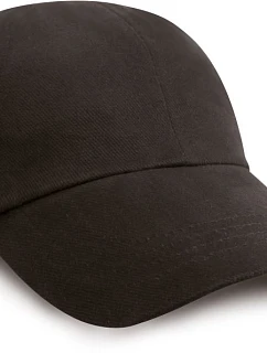 Result Headwear RC 024X 6 panelová nízkoprofilová kšiltovka 28.024X black