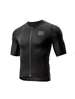 Rockbros YDDX011 Cyklistický dres Diamond s krátkym rukávom - veľkosť XXL - čierny Rockbros YDDX011 Cyklistický dres Diamond s krátkym rukávom - veľkosť XXL - čierny