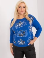 Blúzka RV BZ 9182.14 kobalt