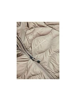 Dámsky kabát PEAK PERFORMANCE Helium Down Coat Women, farba béžová Dámsky kabát PEAK PERFORMANCE Helium Down Coat Women, farba béžová