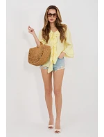 Košeľa s dlhým rukávom model 225520 Taliansko Moda Košeľa s dlhým rukávom model 225520 Taliansko Moda