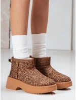 Dámske snežnice na hrubej podrážke s leopardím vzorom FashionStreet ZY1280 Dámske snežnice na hrubej podrážke s leopardím vzorom FashionStreet ZY1280