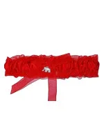 Dámske podväzky PW 23 Marrakesh Red - Julimex Dámske podväzky PW 23 Marrakesh Red - Julimex