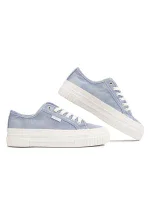 Dámska športová obuv LCW-2402-2118Light blue with white - Lee Cooper