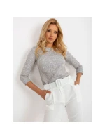 Klasické textilné nohavice Giulia v farbe ecru s dĺžkou po členky (DHJ-SP-12787.21X)