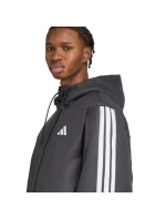 Pánske oblečenie adidas Essentials Climawarm 3-Stripes Insulated Hooded Jacket black JM4042
