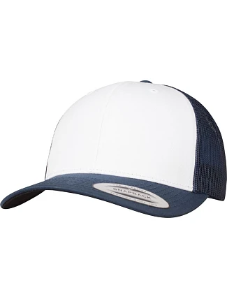 Flexfit 6606CF 6-panelová čiapka typu Trucker 55.06CF tmavomodrá/biela/tmavomodrá Flexfit 6606CF 6-panelová čiapka typu Trucker 55.06CF tmavomodrá/biela/tmavomodrá