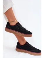 Semišové dámske tenisky Daniel Lopez SS2D4006 Black Semišové dámske tenisky Daniel Lopez SS2D4006 Black