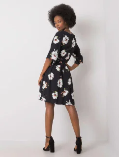 Šaty LK SK 507547.16P čiernobielo