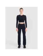 Dámske bezšvové tréningové nohavice s predĺženými nohavicami 4F 4FRSS25TFTRF1031-20S dámske Dámske bezšvové tréningové nohavice s predĺženými nohavicami 4F 4FRSS25TFTRF1031-20S dámske