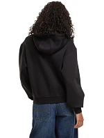 Build your Brand BY 444 Dámska mikina s kapucňou v oversize strihu „Loose Fit“ 56.0444 biela