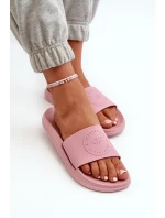 Damskie Klapki 4FMM00FFLIF045-56S Różowe