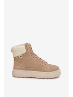 Zimné dámske topánky s kožušinou Lee Cooper LCJ-25-01-3736 Beige Zimné dámske topánky s kožušinou Lee Cooper LCJ-25-01-3736 Beige