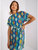 Dámske šaty-DHJ-SK-9651.51-modré