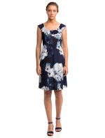 Dámske kvetinové šaty 14464 - Vamp