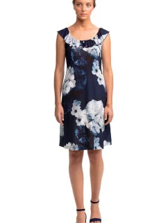 Dámske kvetinové šaty 14464 - Vamp