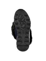 Trollkids Dievčenské zimné topánky Hemsedal XT Waterproof Navy Blue (576-100)
