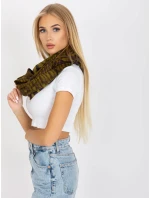 Dámsky tunelový šál AT KM S 6162 khaki