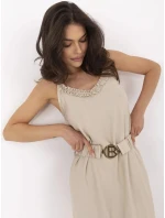 Šaty MI SK A6401.00 béžové Šaty MI SK A6401.00 béžové