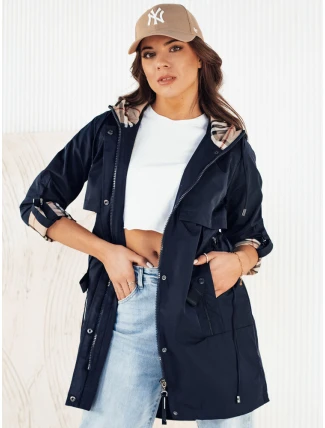 Dámska prechodná bunda VERDU navy blue FashionStreet TY4227 Dámska prechodná bunda VERDU navy blue FashionStreet TY4227
