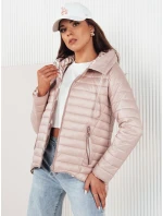 Dámska prešívaná bunda VANLY light purple FashionStreet TY4277