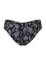 Dámske nohavičky Paisley Simple Brasil Black so vzorom - Julimex