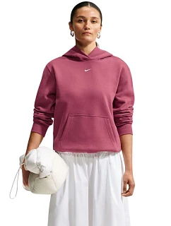 Dámska mikina Nike Studio Fleece Medium Weight, ružová, IM8100 654