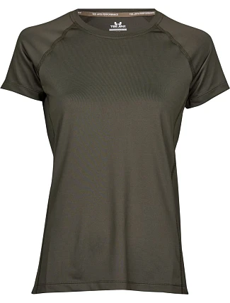 Tee Jays TJ 7021 Dámske športové tričko CoolDry 18.7021 tmavozelené Tee Jays TJ 7021 Dámske športové tričko CoolDry 18.7021 tmavozelené