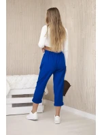 Nohavice Punto Milano Winter cornflower blue Nohavice Punto Milano Winter cornflower blue