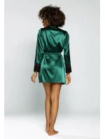 Dámsky župan Housecoat Hailey tmavo zelená - DKaren