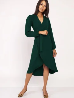 Dámske šaty Suk160 tmavozelené - Lanti