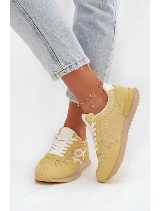 Sneakers Dámské Sportovní Žluté Tarlisse