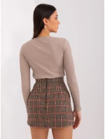 LK SD sukňa 509478.50P čierna a červená