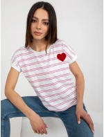 Blúzka RV BZ 8619.94 biela a červená