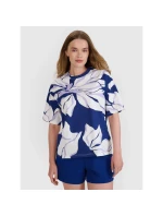 Dámske tričko oversize s potlačou 4F 4FRSS25TTSHF2692-91A