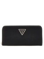 DÁMSKA PEŇAŽENKA GUESS ČIERNA S TROJUHOLNÍKOVÝM LOGOM LAUREL II DÁMSKA PEŇAŽENKA GUESS ČIERNA S TROJUHOLNÍKOVÝM LOGOM LAUREL II