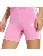 Dámske šortky adidas Essentials 3-Stripes High Waisted Biker shorts pink KT1625 women Dámske šortky adidas Essentials 3-Stripes High Waisted Biker shorts pink KT1625 women