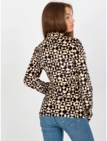 Blúzka RP BZ 8187 2.06 čierna a béžová