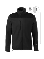 Effect fleece unisex black 01 (štítok značky)