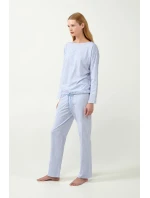 Vamp - Klasické pyžamo s geometrickou potlačou 21384 - Vamp