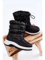 Dziecięce Śniegowce Na Suwak Big Star KK374235 Czarne