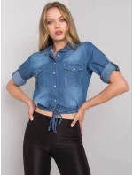 Košeľa RO KS 5432.07P modrá