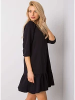 Šaty RV SK 6075.10x čierna Šaty RV SK 6075.10x čierna