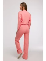 B292 Zavinovacie tričko - koralové