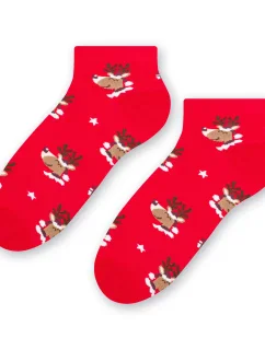 Ponožky 136-003 Red - Steven