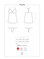 Elegantná košieľka Chiccanta chemise - Obsessive Elegantná košieľka Chiccanta chemise - Obsessive